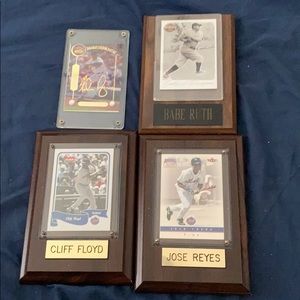 Vintage baseball cards